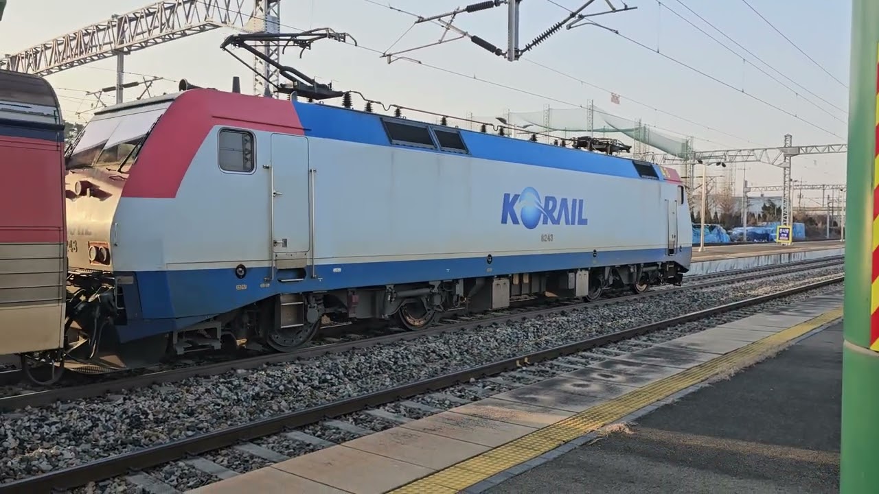 영주발 동대구행 무궁화호 발차 (오근장역)