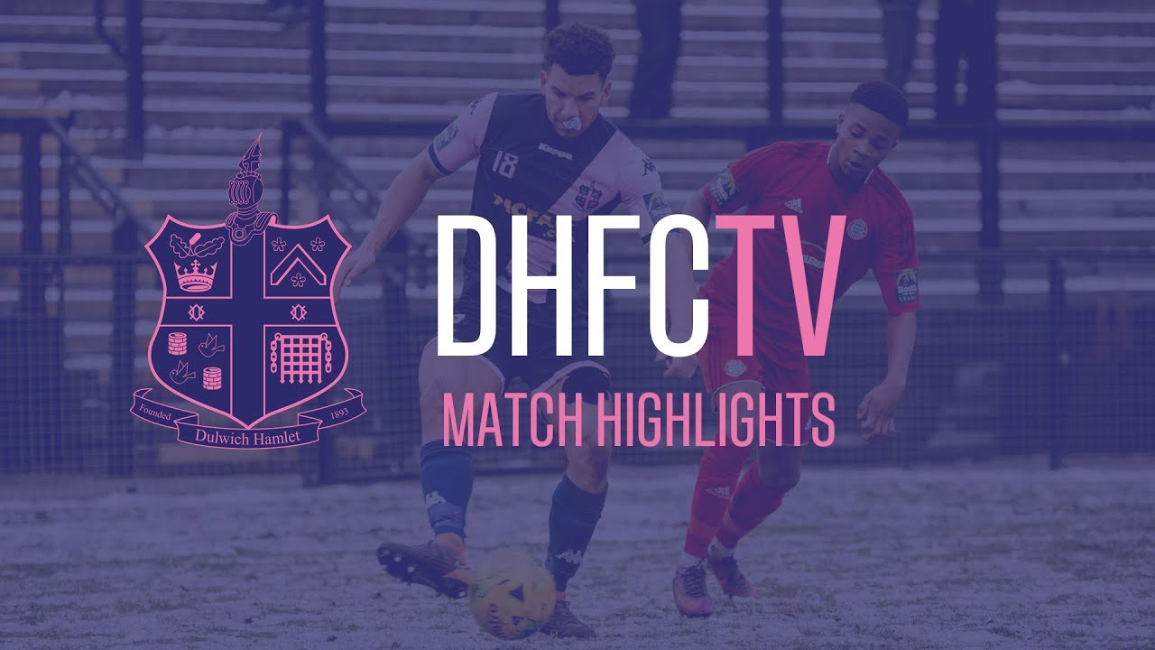 Dulwich Hamlet v Tonbridge Angels, Bostik League Premier Division, 10/04/18 | Match Highlights