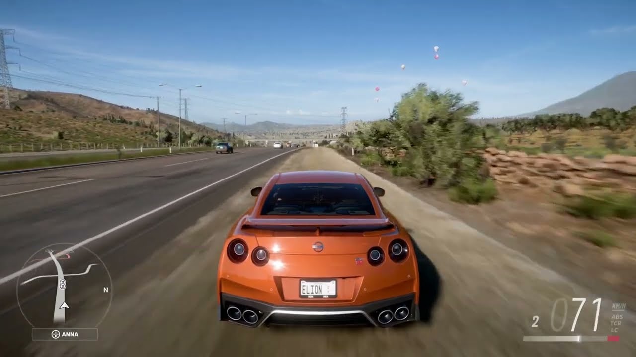 FORZA HORIZON 5 NISSAN GT-R GAMEPLAY AND DRIVING