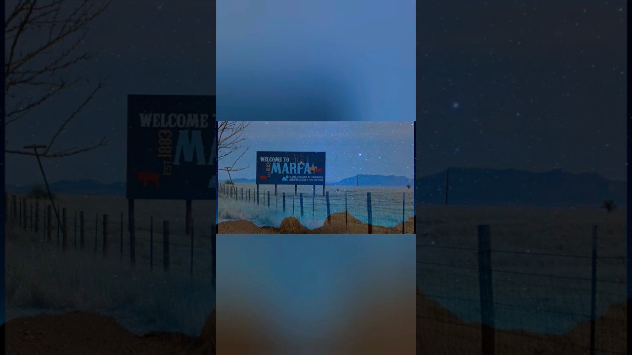 The MARFA GHOST LIGHTS #allunacyqing #paranormal #marfa #txbbq