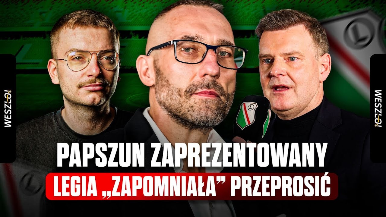PACZUL: PAPSZUN ZAPREZENTOWANY, HERRA ŚMIEJE SIĘ KIBICOM W TWARZ