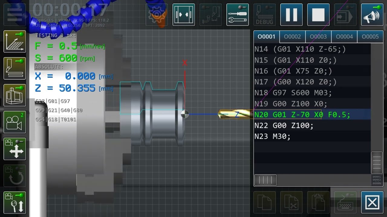 CNC Turning Simulation
