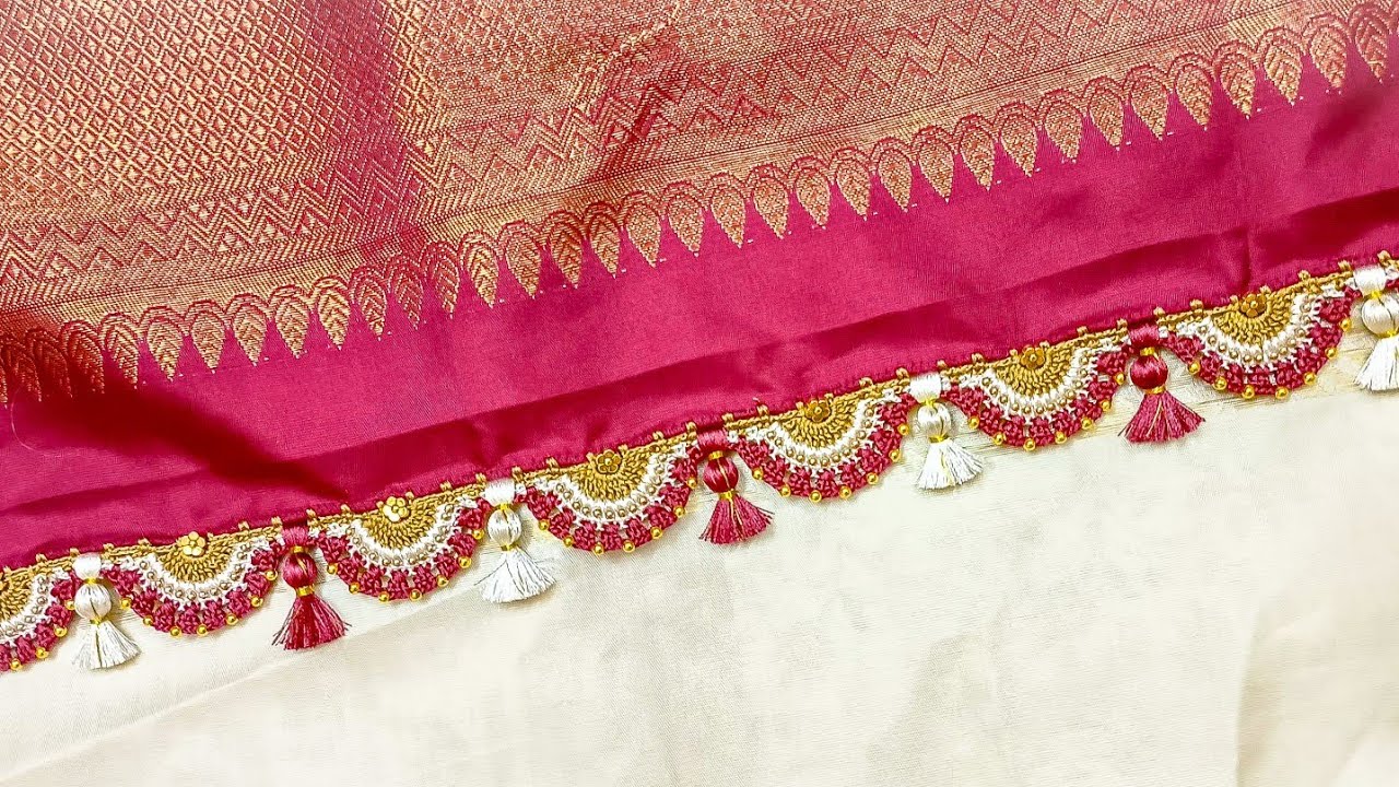 Saree kuchu #446 #new #sareekuchu #latest #sareekuchu design from @SiriCreationsWomensAdda