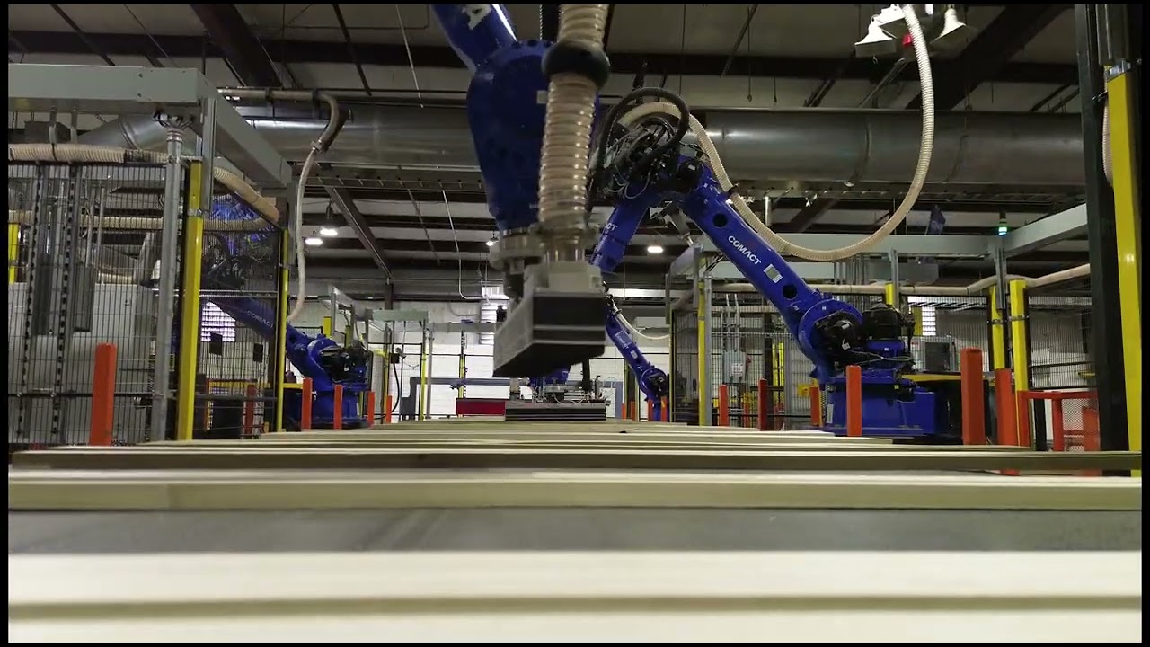 AI-Powered Robotic Stacking in Action | Comact x Batesville