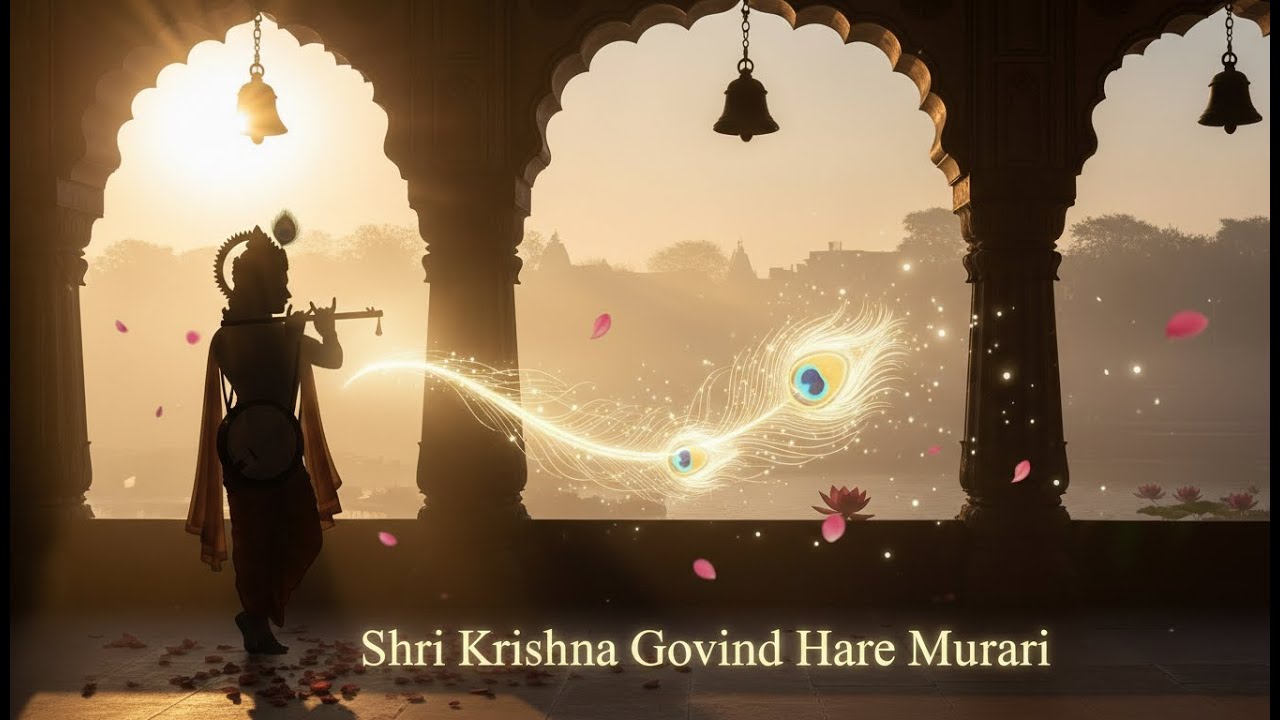 SequeShri Krishna Govind Hare Murari 🙏 | 1 Hour Morning Krishna Bhajan | Peaceful Divine Chant