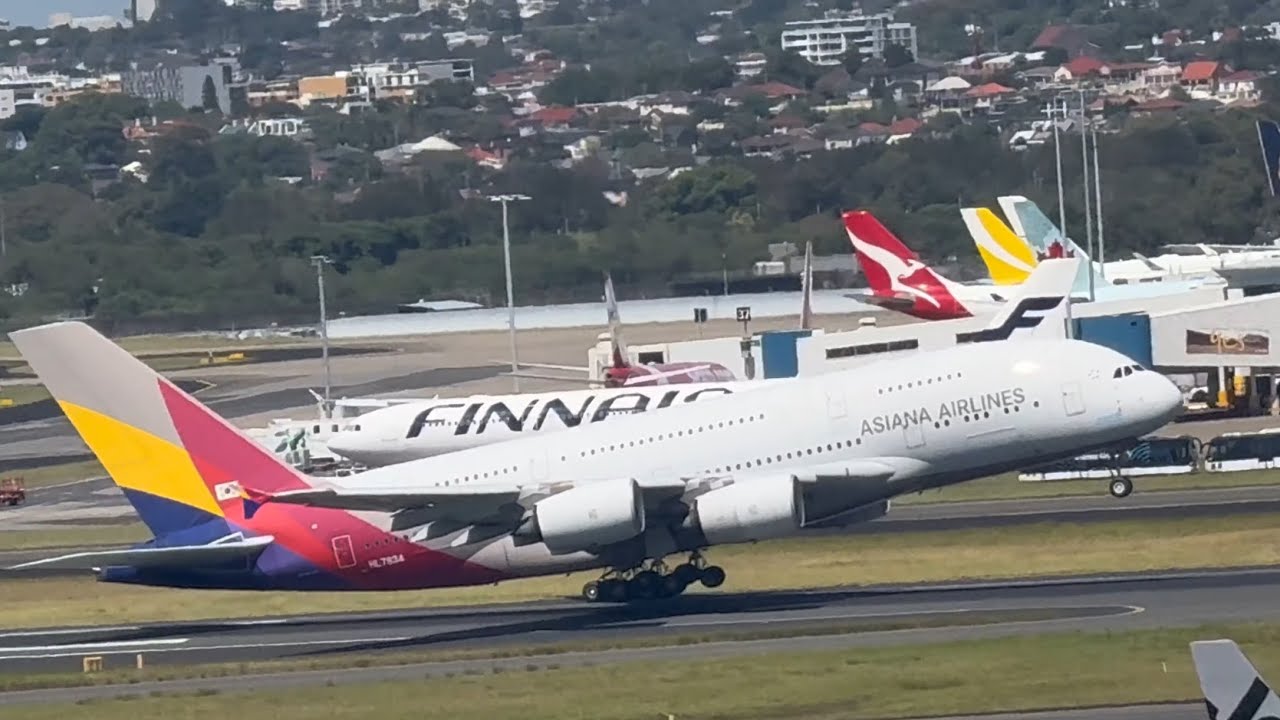 Australia’s busiest airport! plane Spotting Epic departures and arrivals at Sydney Airport (SYD/YSSY