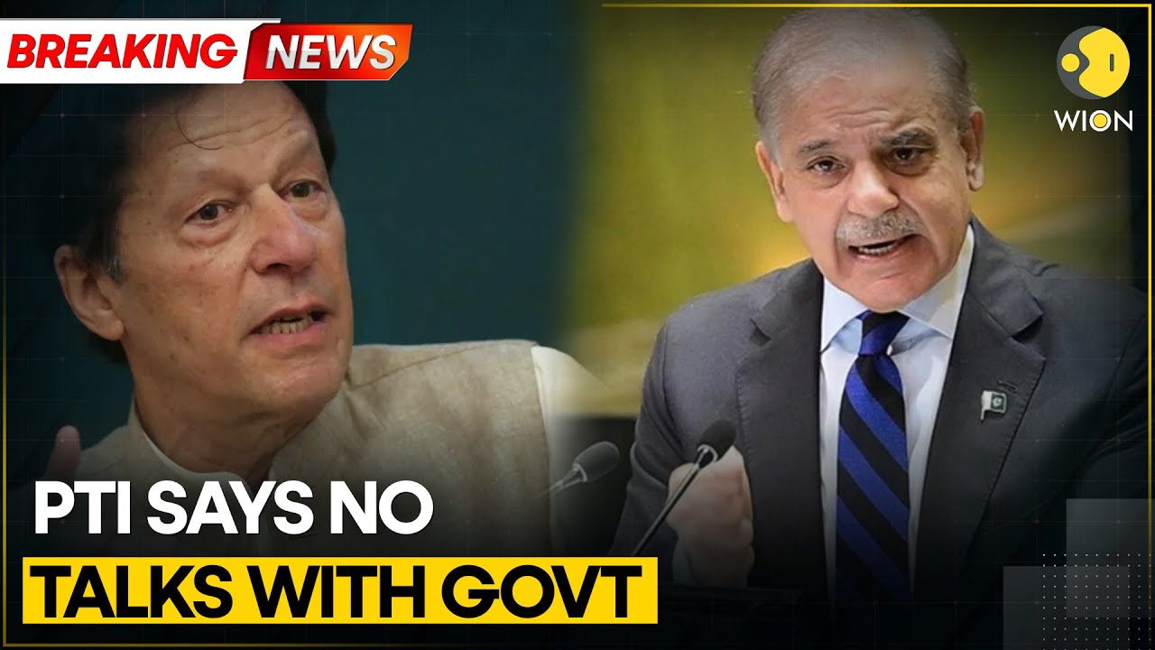 Imran Khan&rsquo;s PTI Rejects Talks With Pakistan Government Again | BREAKING News | WION