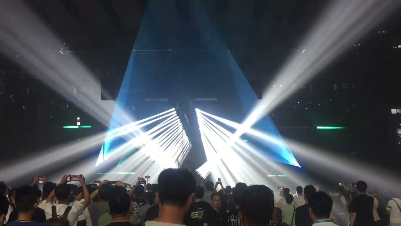 prolight+sound Guangzhou 2025 PLS独角兽活动 Stage 1 light show Pt.1 #lightshow #prolight