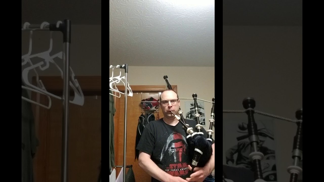 Arniston Castle and Willie Cummings Rant bagpipes