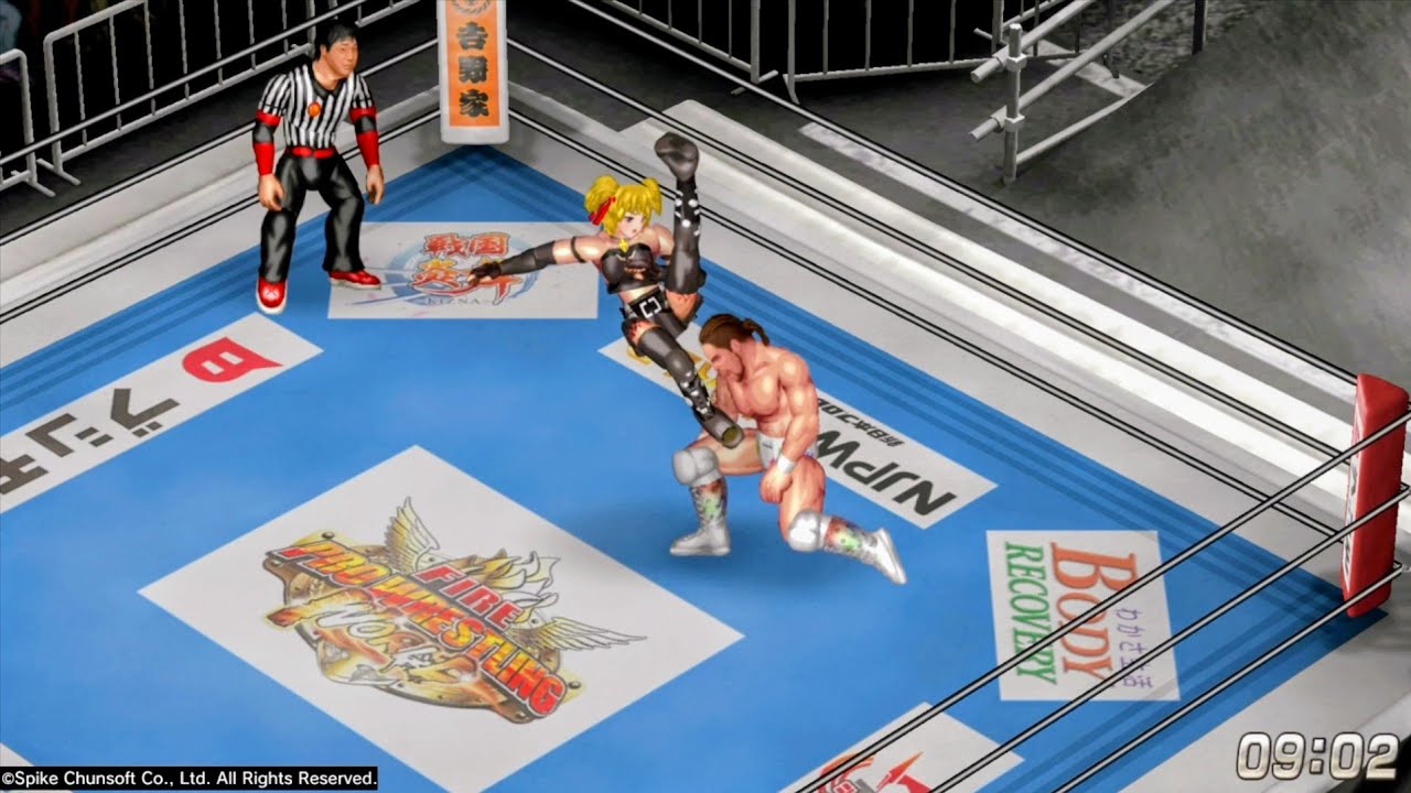 (FPWW) Reverse Ryona - Sophia Richards Outclasses Juice Robinson!