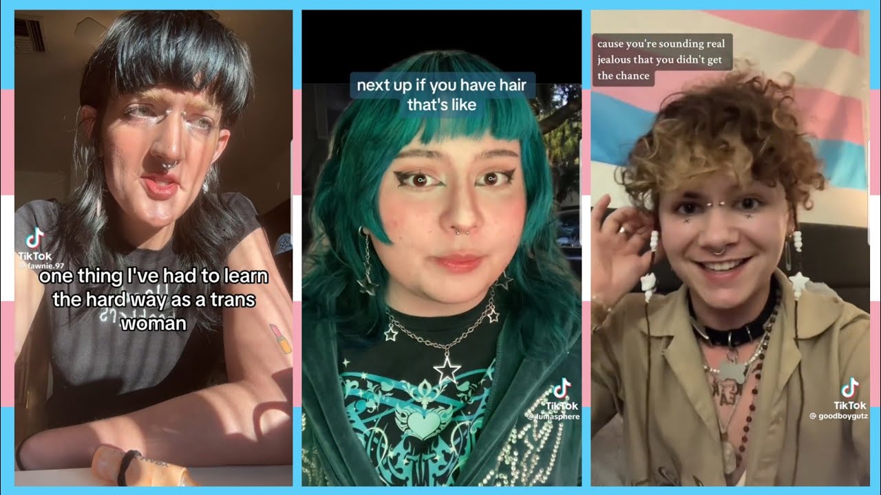 Транс-видео в TikTok, которые напоминают мне, что гендер — это представление, и я не знаю своих р...