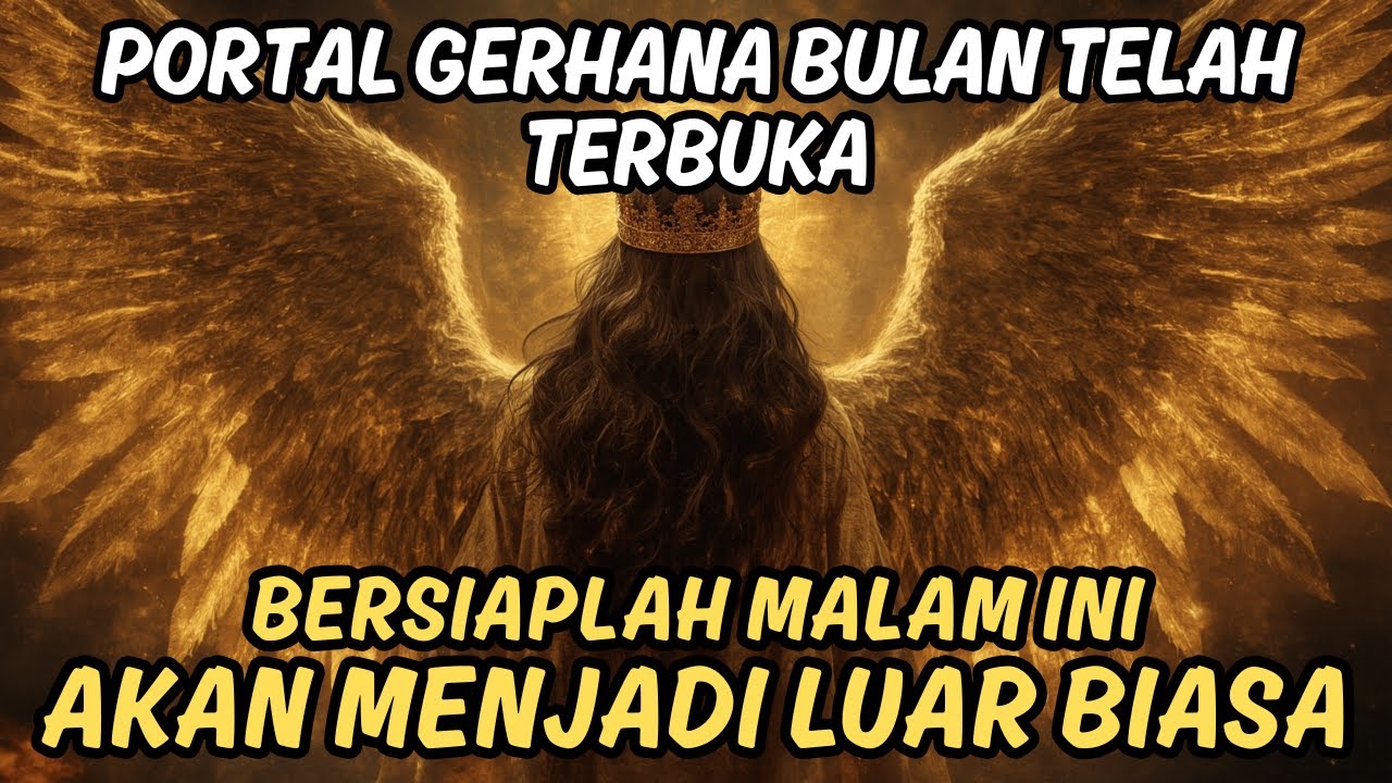 JIWA TERPILIH ✨ GERHANA BULAN TOTAL INI AKAN MEMBANGKITKAN PORTAL SPIRITUAL BESAR TAHUN 2025 🚀