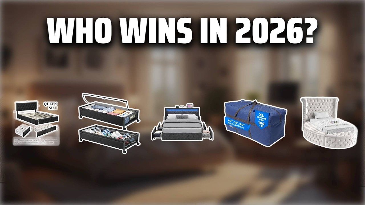The Top 5 Best Queen Storage Beds in 2026 - Must Watch Before Buying!