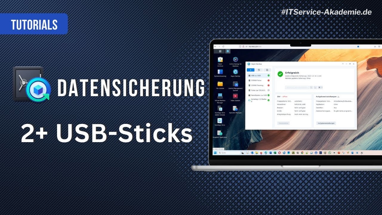 Synology rotierende Datensicherung mit 2 und mehr USB-Geräten
