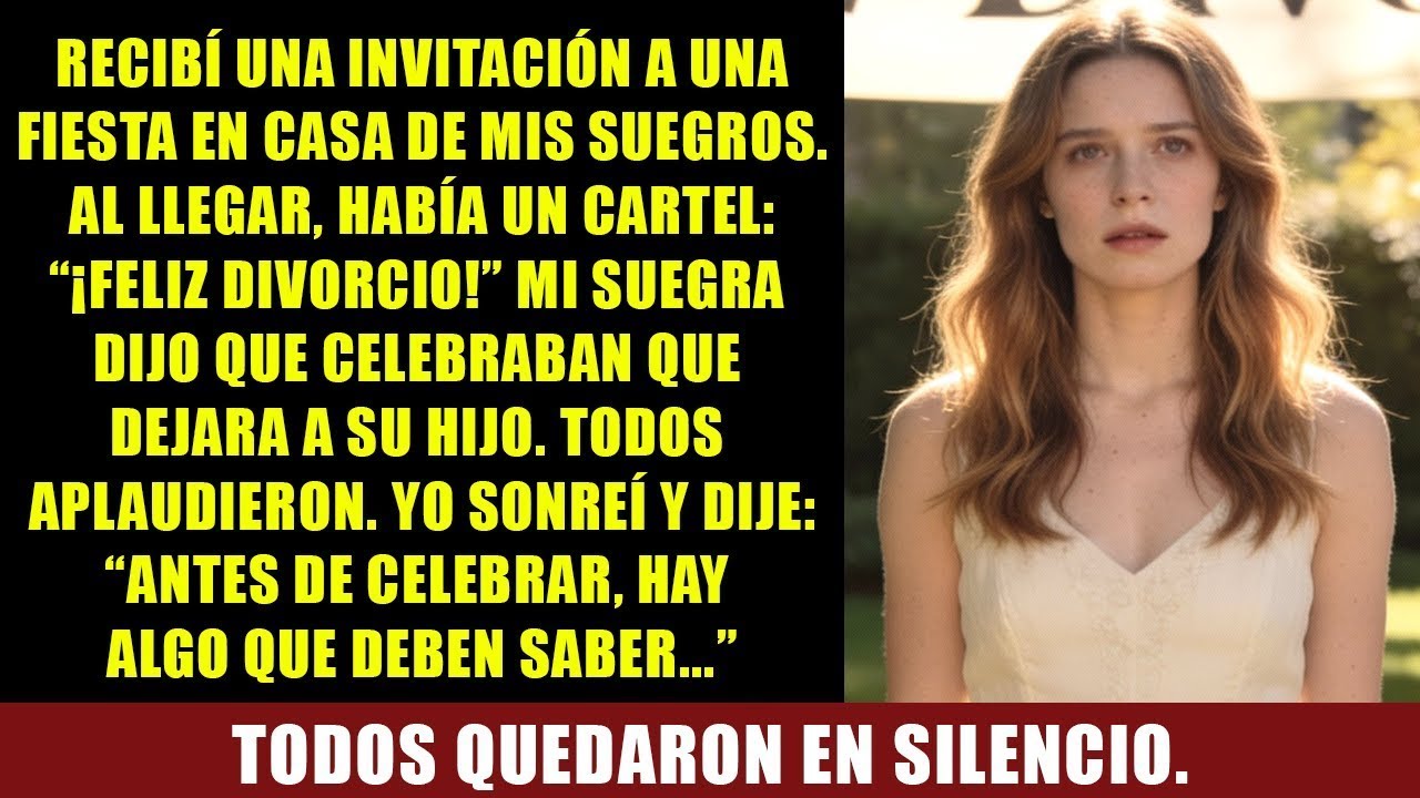 Mis Suegros Organizaron Una “Fiesta De Divorcio” Para Mi Y Mi Esposo — Pero No Sabían La Verdad