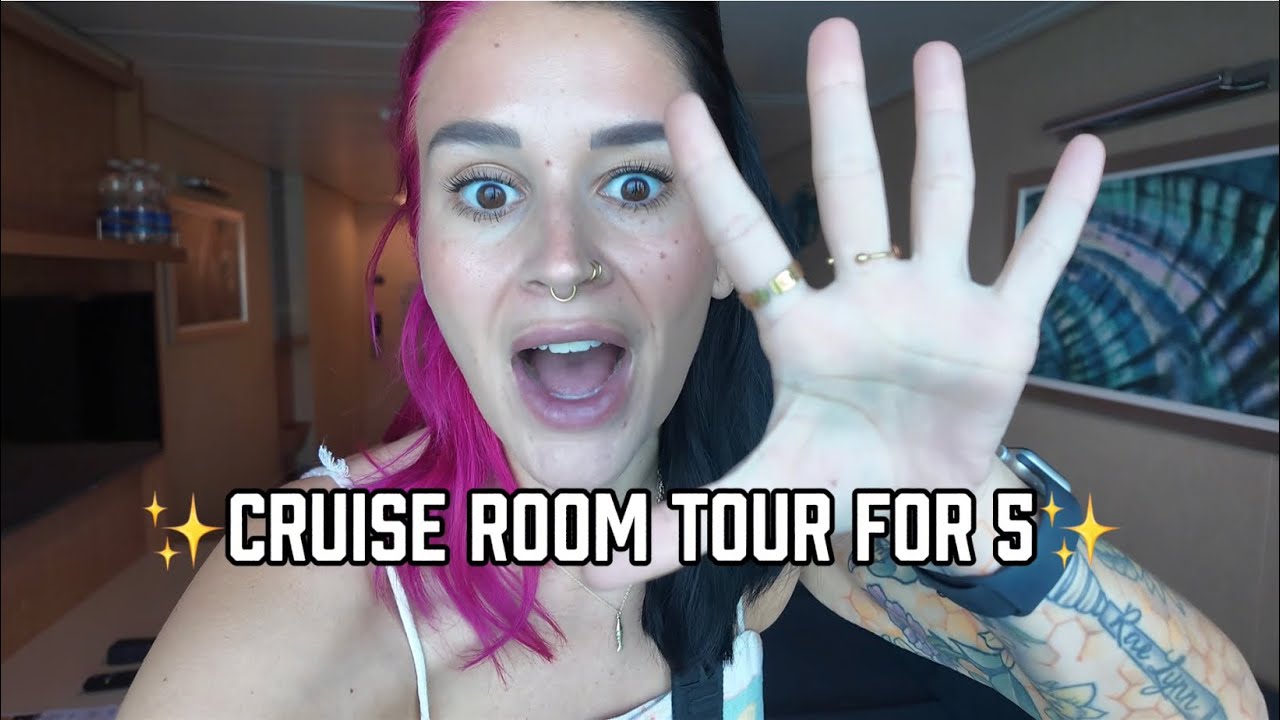 Family of 5 Room Tour | Royal Caribbean Allure of the Seas 🚢✨