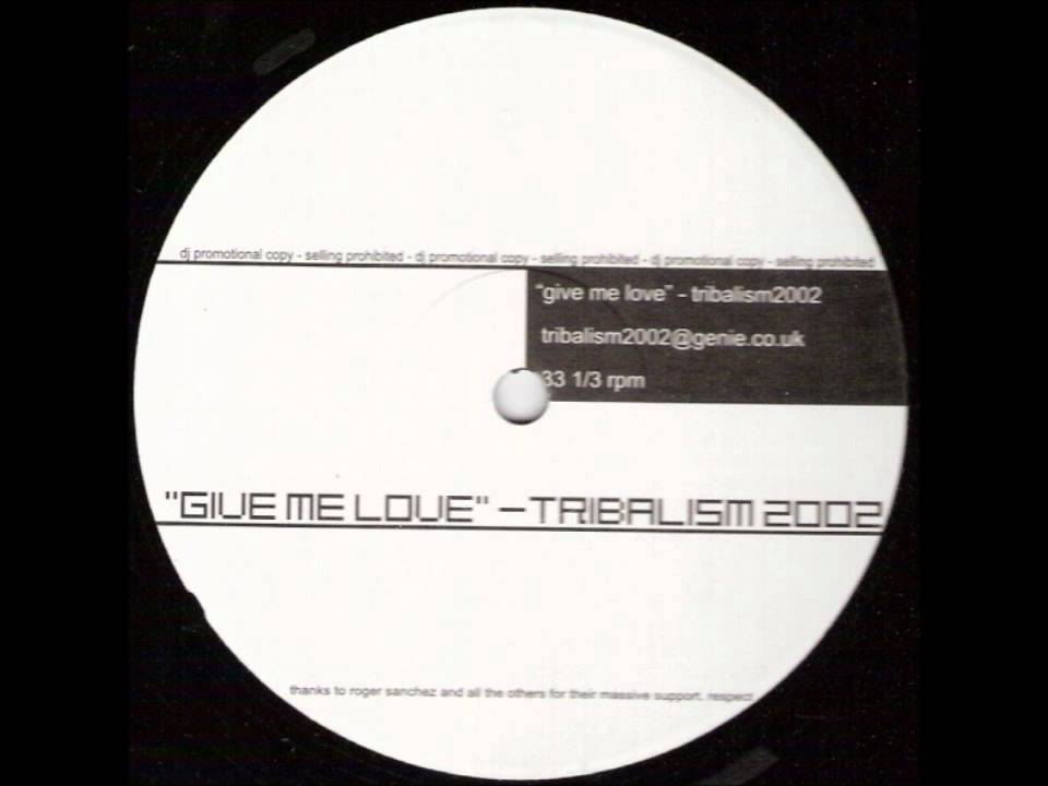 Alcatraz - Give Me Love (Tribalism 2002 Remix) [White]