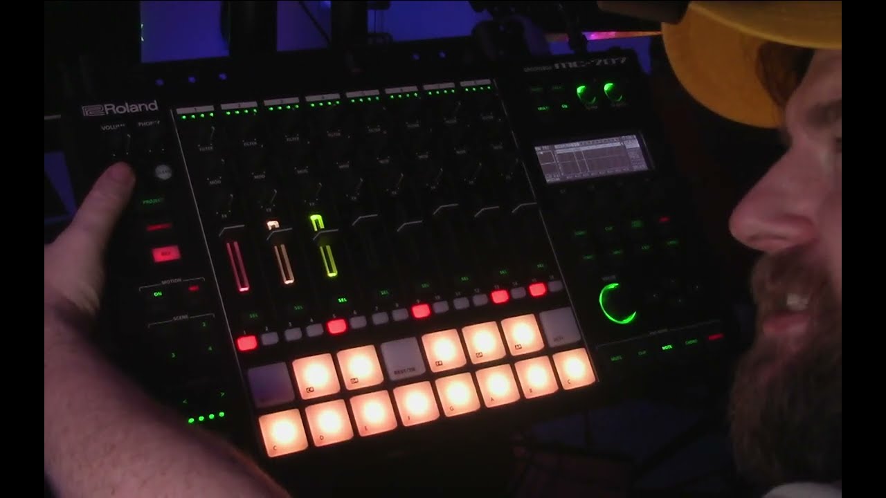 Getting started with the Roland MC-707. How to make original, creative music fast and easy.