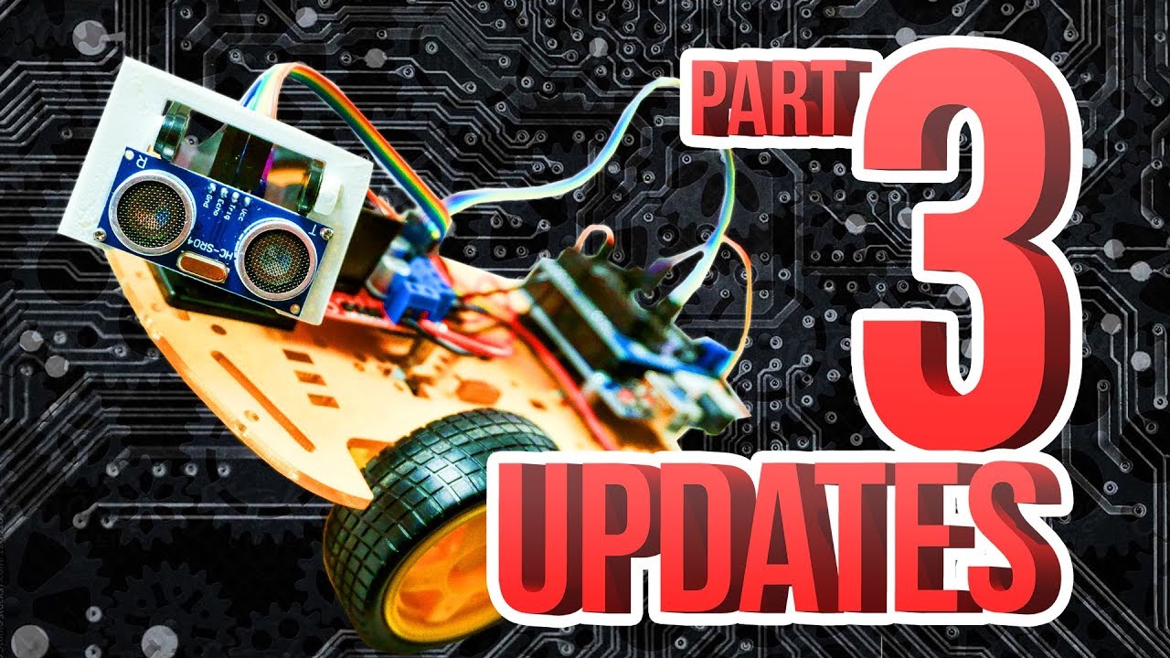 Arduino Smart Robot Car from Banggood: PART3  Updates for the full Codes