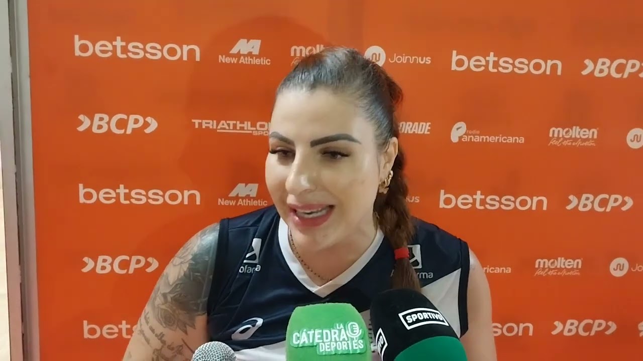 Fernanda Tomé 🇧🇷🏐: “Con Alianza será un partidazo en el Sudamericano, ya nos conocemos..” 