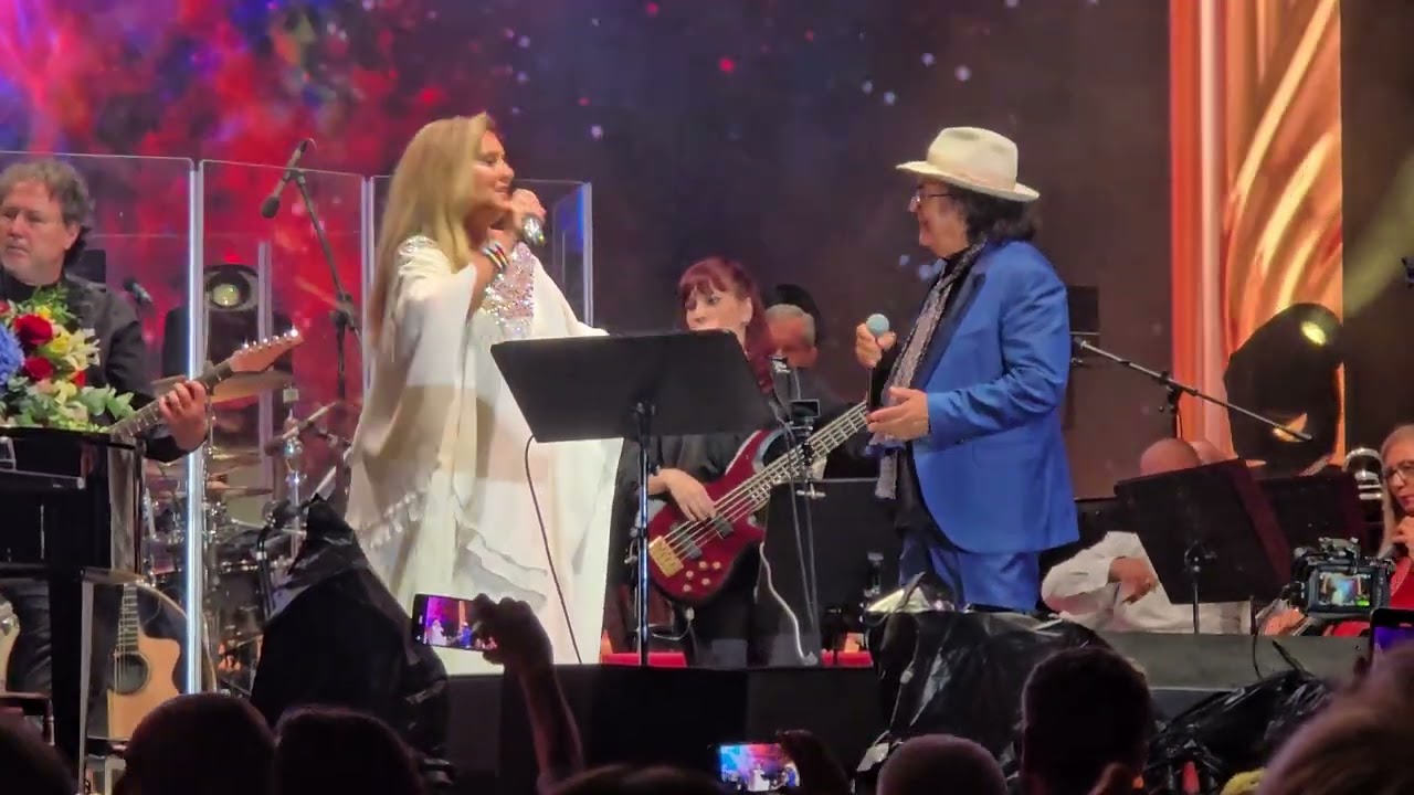 Al bano and Romina Power Unforgettable Festival concert in Bucharest Romania 2024