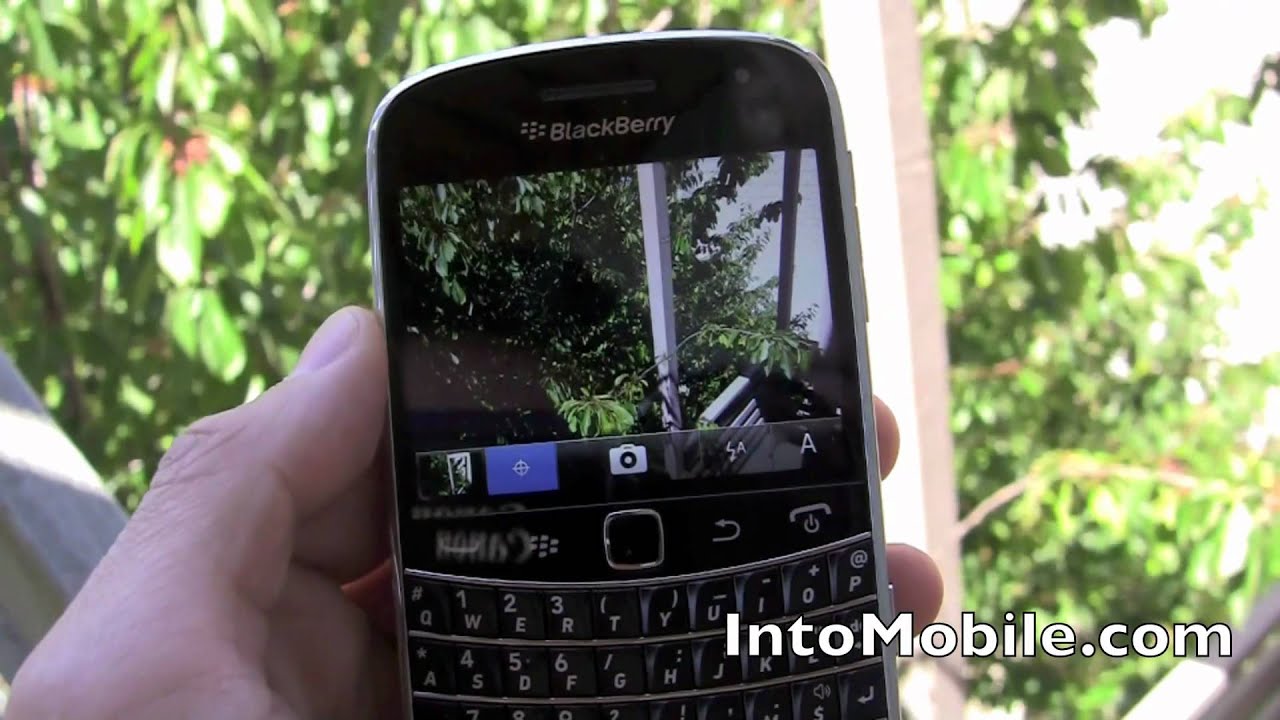 BlackBerry Bold 9900 camera walk through