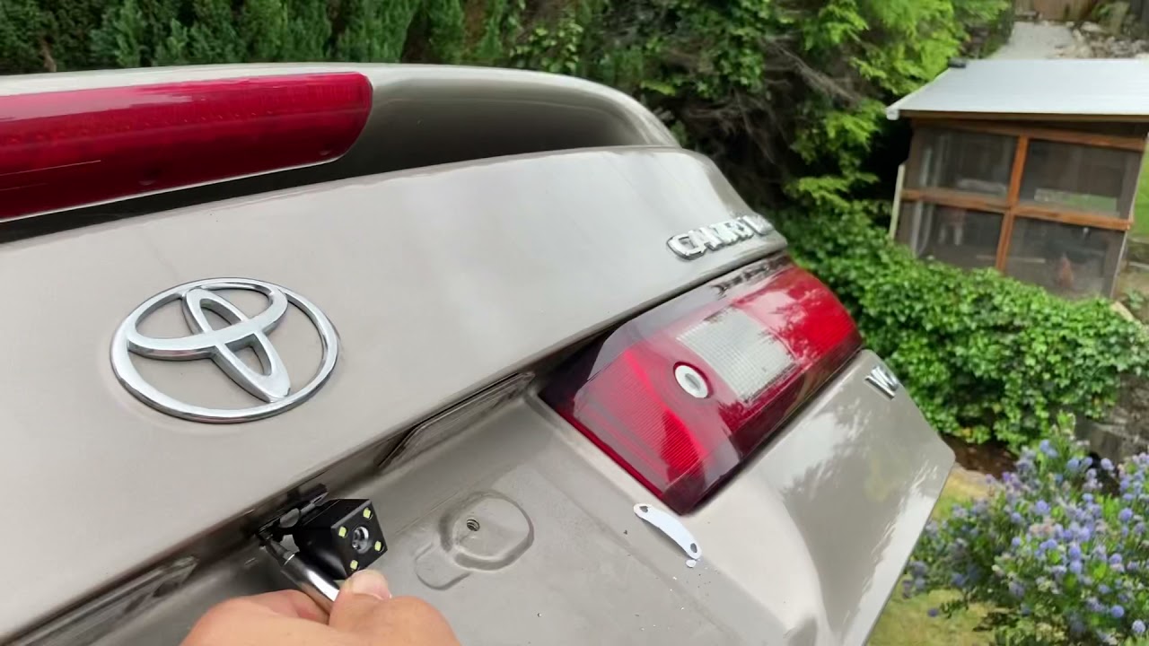 Installing Mirror Dash Cam and Back up Cam on a Toyota Camry