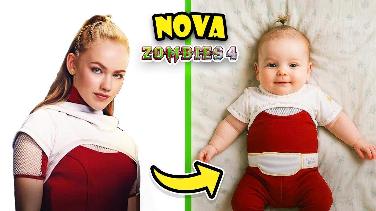Zombies 4: Dawn of the Vampires Character as CUTE BABY🔥 + Guess The Dance Quiz | Nova, Victor