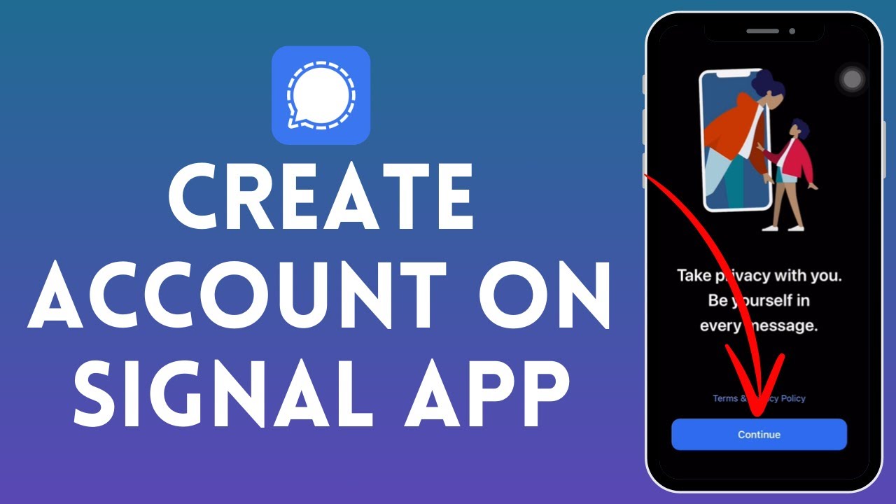 How to Create Account on Signal App (2024) | Register Account on Signal App