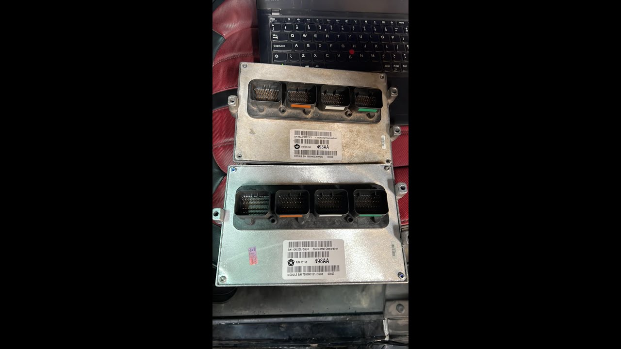 Jeep Wrangler 2010 Replace PCM .Programming online witech 1.0 ,immo off  by Hp Tunner #shorts