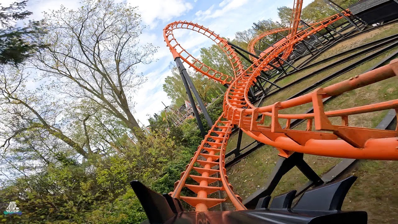 Balagos - Flying Flame - POV - Avonturenpark Hellendoorn - Vekoma / Sunkid - Tornado (MK1200)