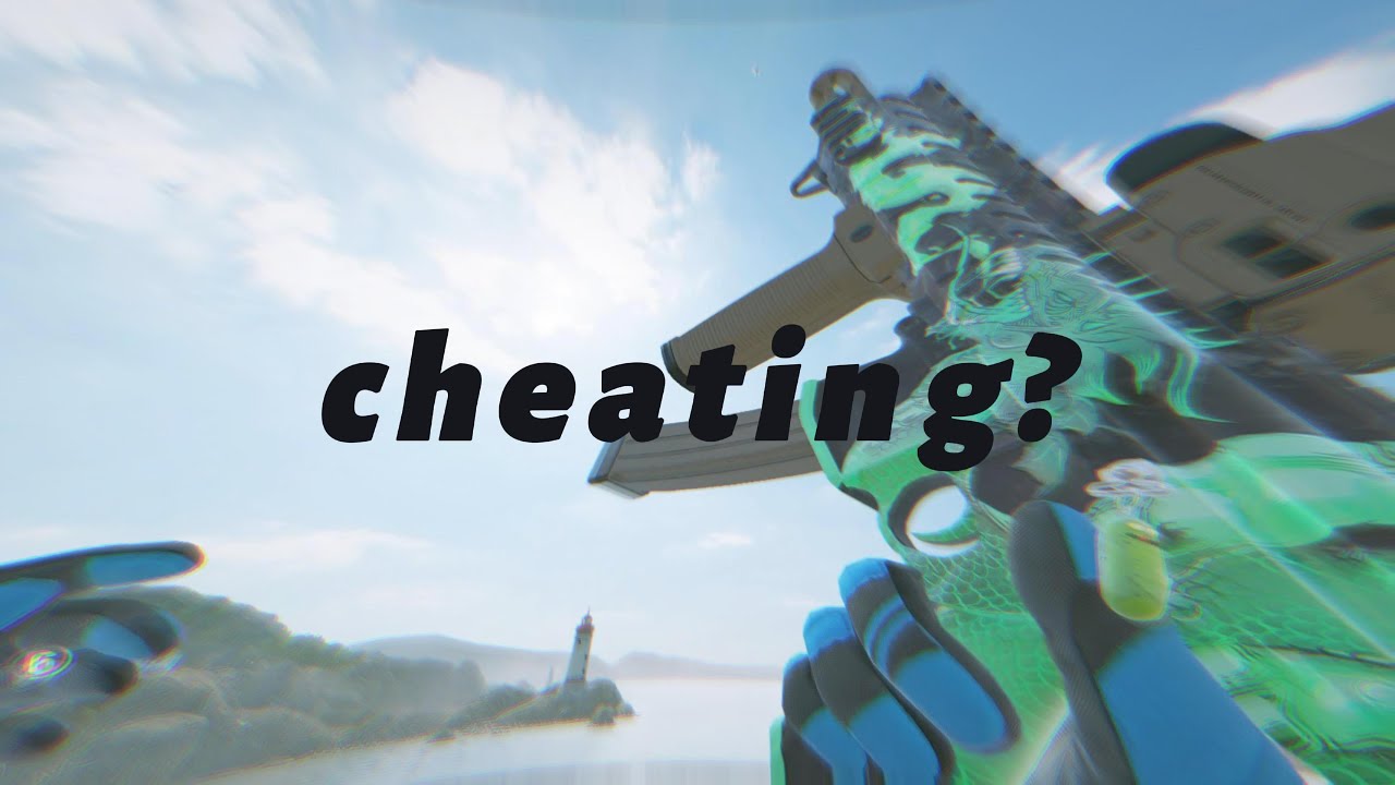 we found a cheater!