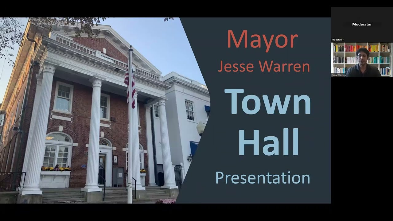 Zoom Town Hall with Mayor Jesse Warren