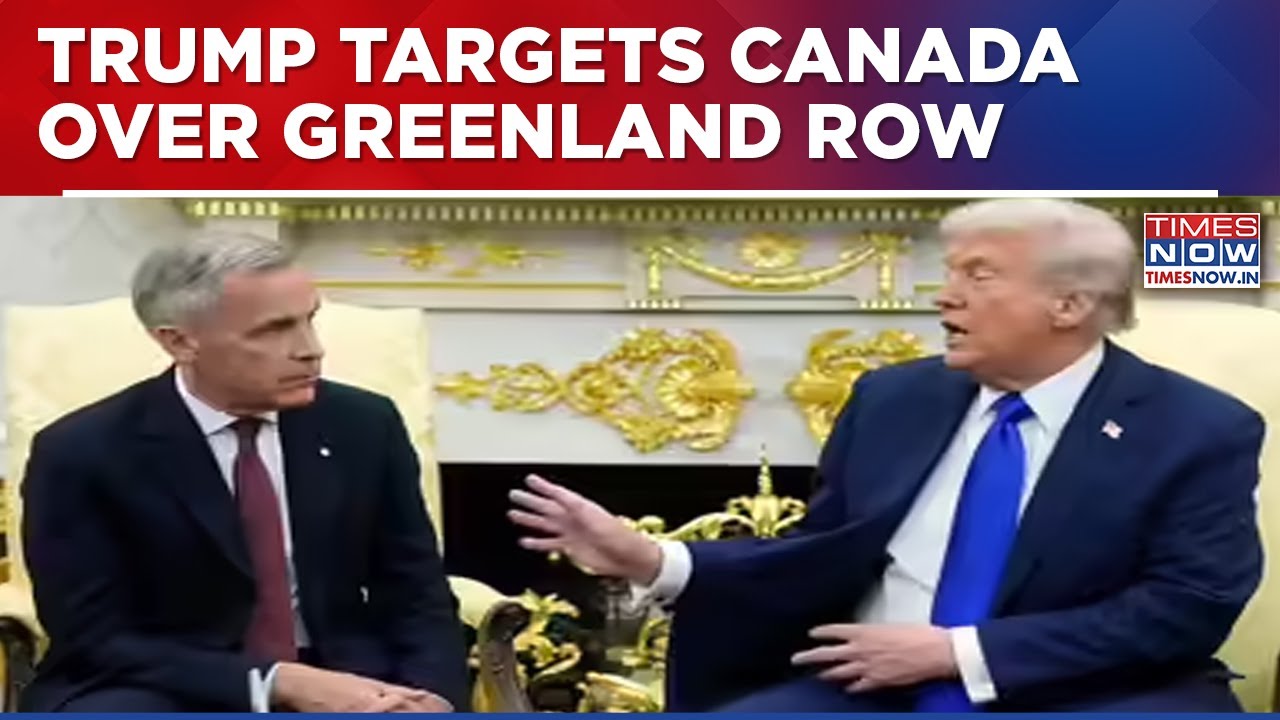 Greenland Row Deepens As Trump Hits Canada Over Golden Dome; Claims Ottawa Backing China