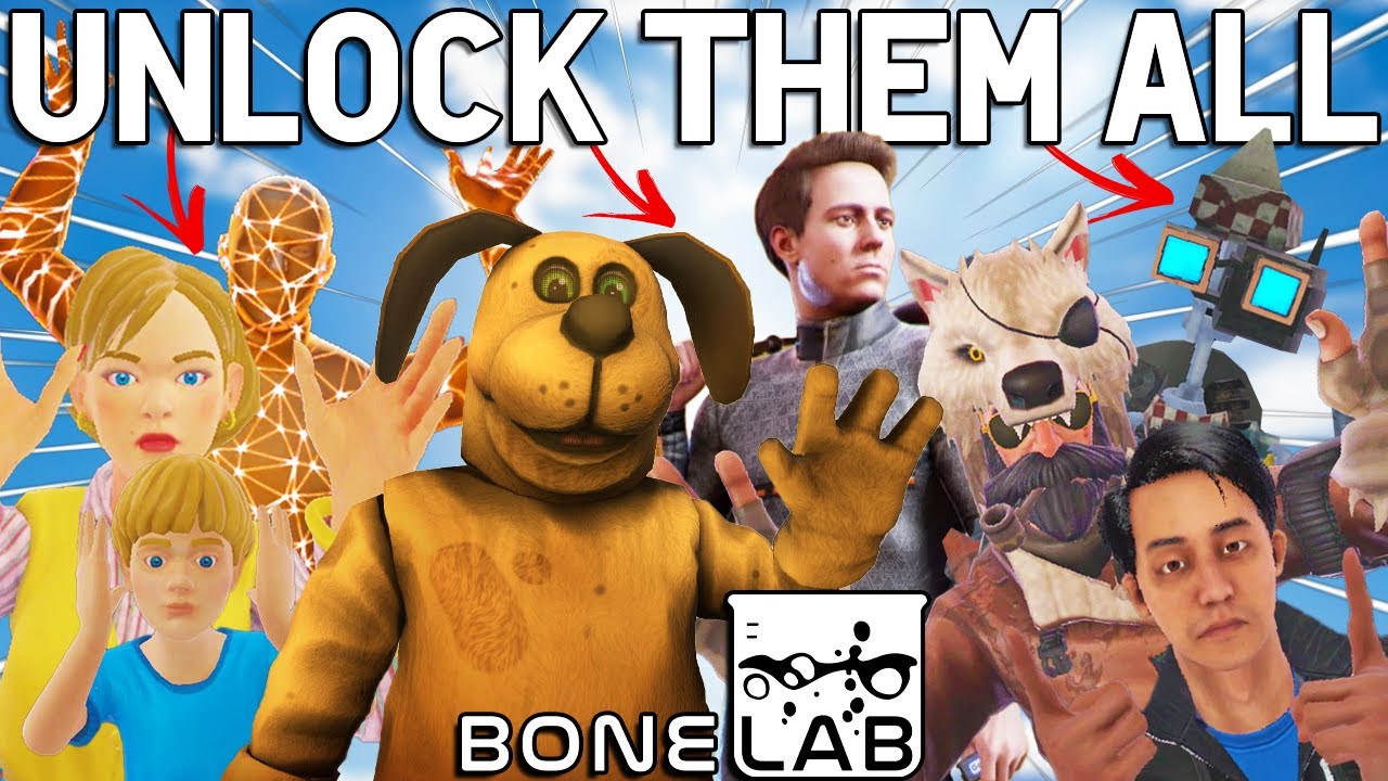 BONELAB | How To Unlock The Super Secret BoneLab Avatars!