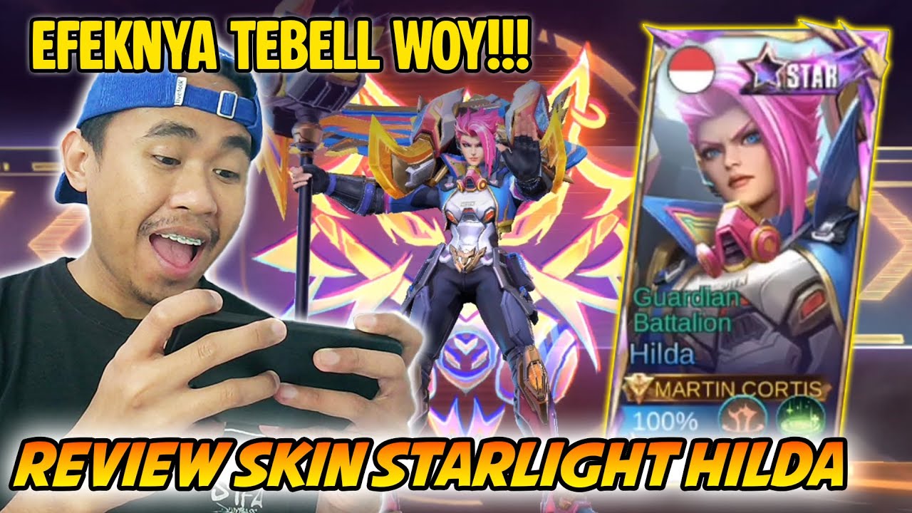 EFEK TEBEL ! REVIEW SKIN STARLIGHT BULAN FEBRUARI HILDA - MOBILE LEGENDS
