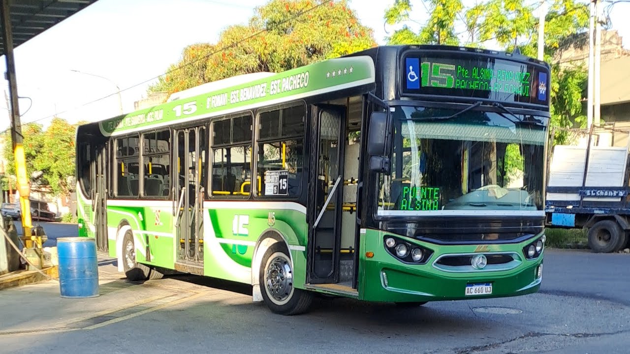 🚌 Linea 15 int 💎115💎 | Ugarte Europeo V MB O500U con aire acondicionado (Interior) 🚌