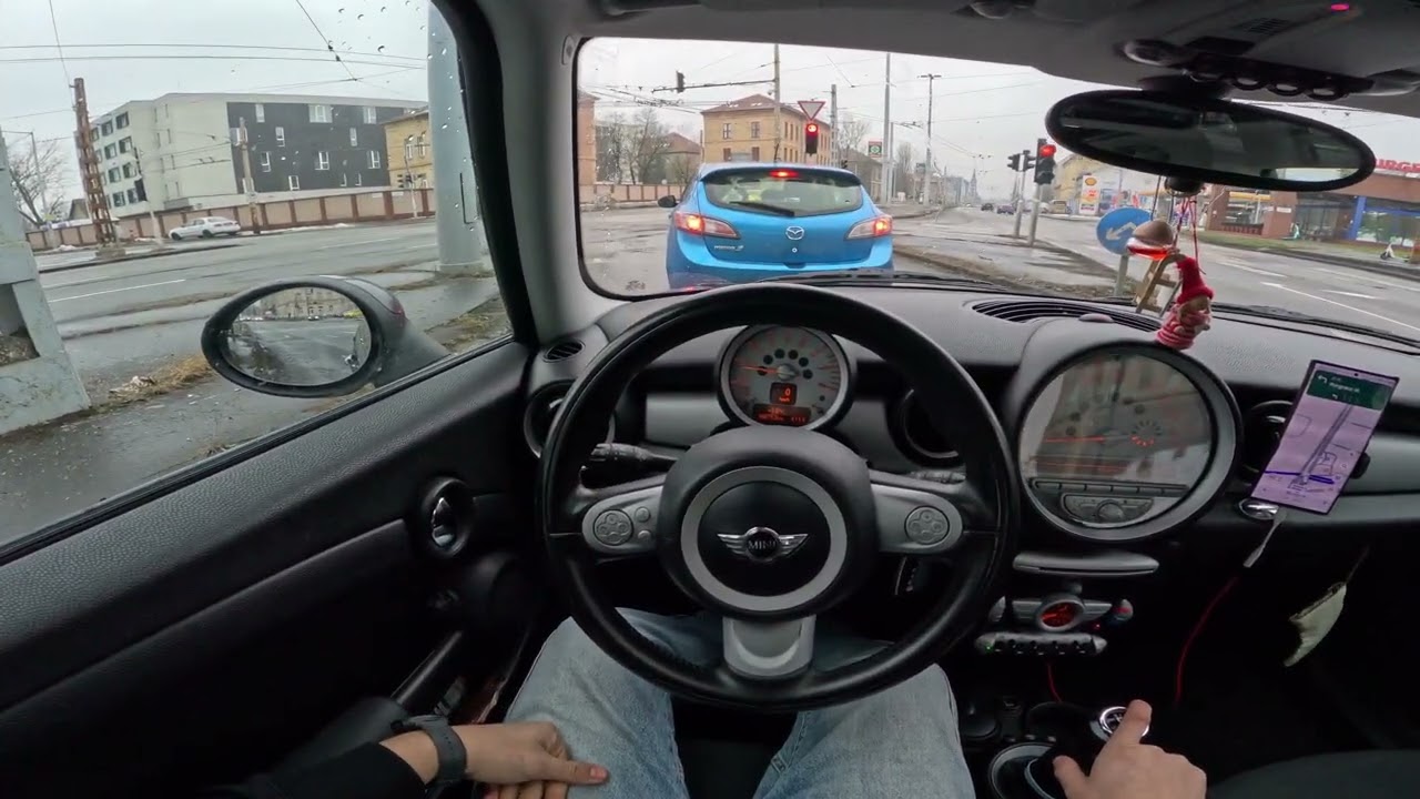 2010 MINI Cooper 1.6 POV Test Drive 4K  Go-Kart Feel