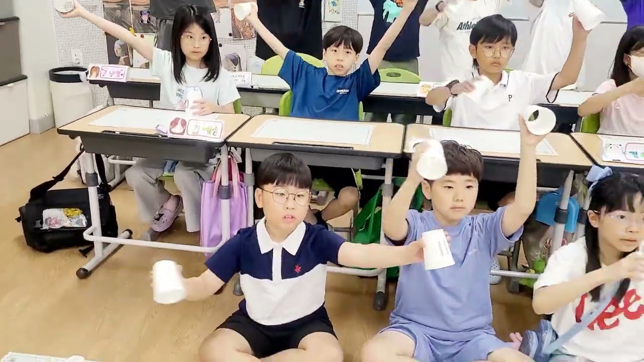 컵타 3학년 윤도현밴드 애국가 2025.6월