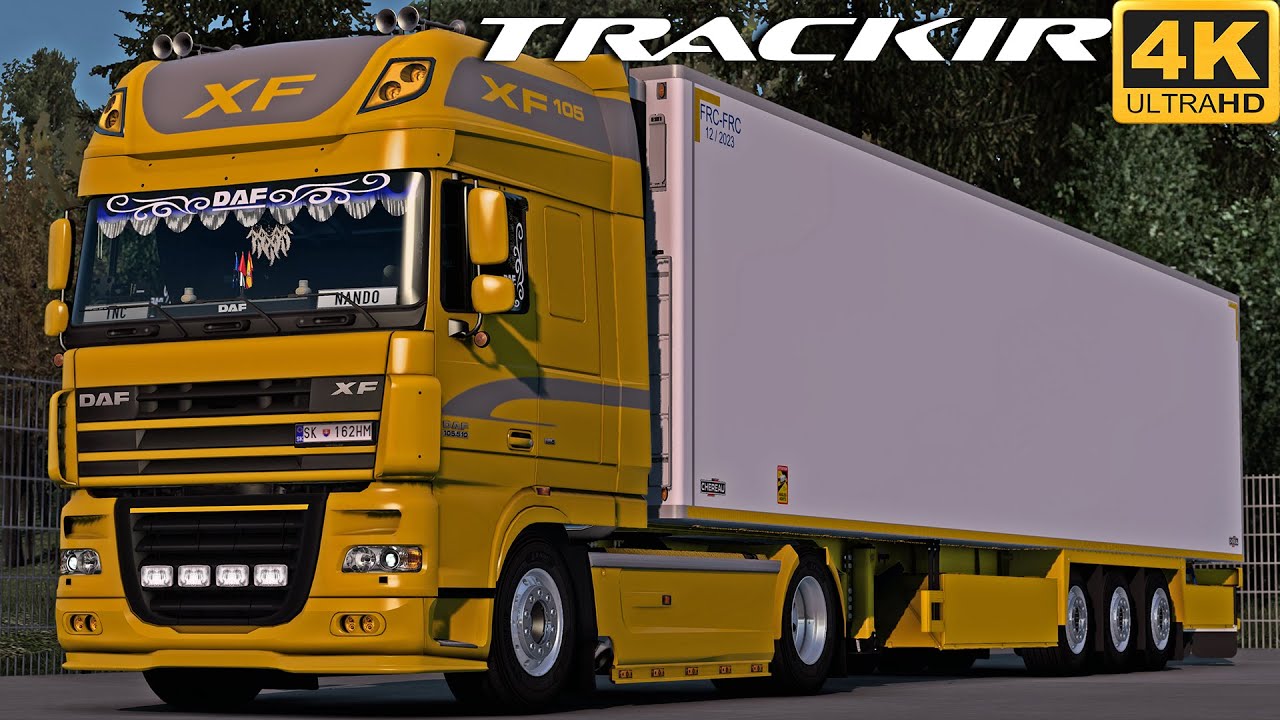 [TS-PC] ETS2 4K | SLOVAKIA MAP | DAF XF105 510 (open pipe) | SVIDNÍK 🇸🇰 - PREŠOV 🇸🇰