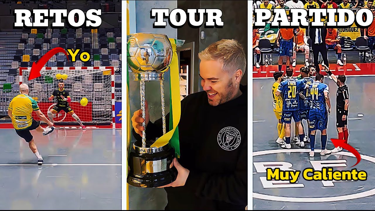 Dentro de un club profesional de Futsal (Jaén Paraíso) | Vlog🎥