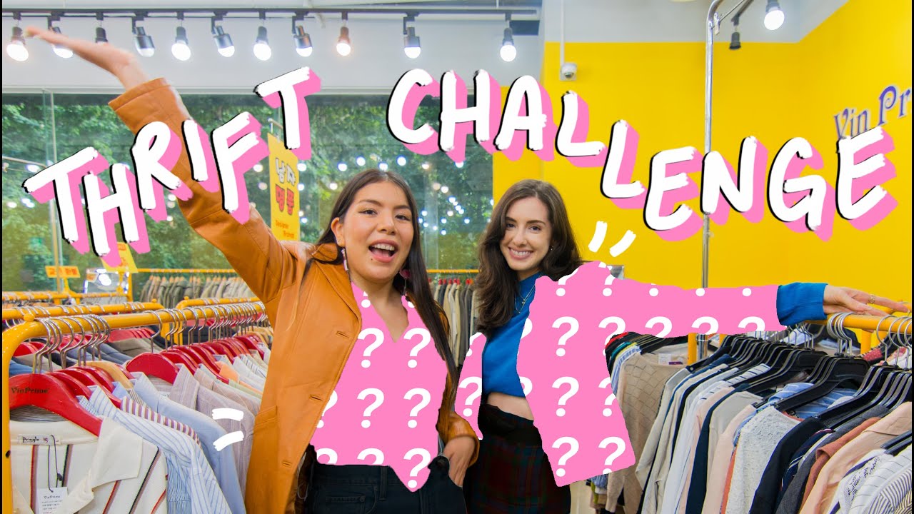 Thrift Store Challenge | Casual, Date Night + Wild Card Outfits 🛒🛒🛒