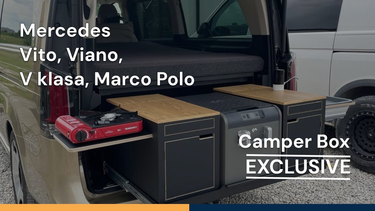 Camper Box do Mercedesa Vito / Viano / Marco Polo / V-klasa &ndash; BOX EXCLUSIVE