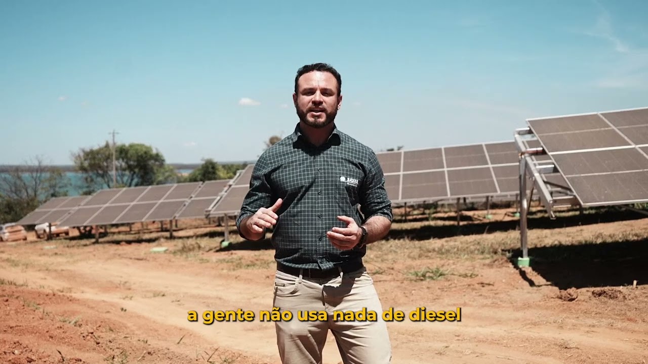 Pivô Central OFF-GRID com Energia 100% Renovável