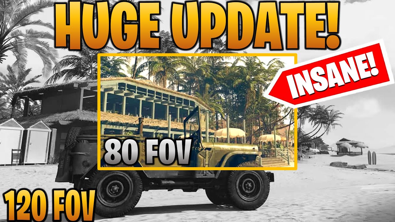 CONSOLE FOV UPDATE IN WARZONE PACIFIC? 😲😬 | Can you Change Field of View (FOV) on Console in Warzone