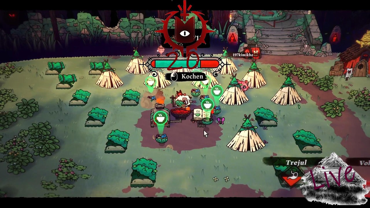 Cult of the Lamb Folge 20 Meinen Anhängern schmeckt es