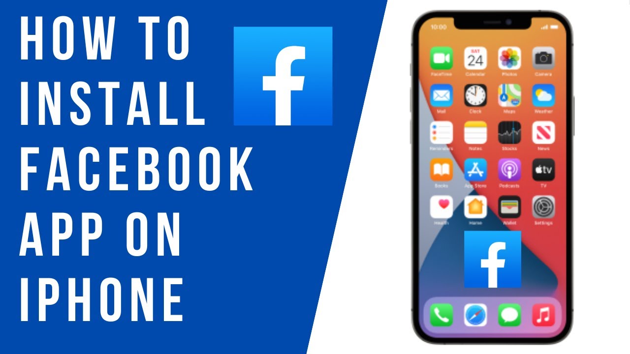 Как установить приложение Facebook на iPhone