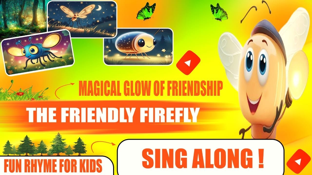 The Friendly Firefly | Firefly story | Bed time story for kids