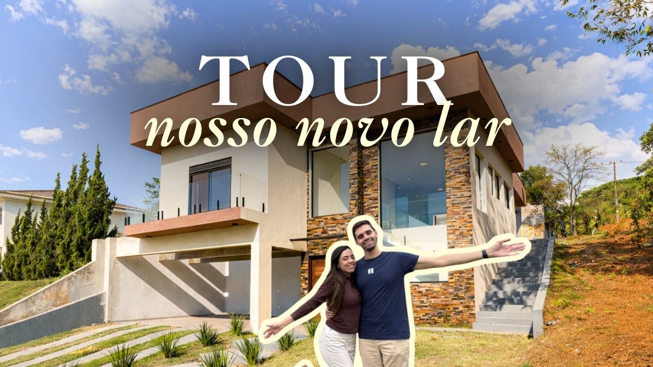 TOUR PELA CASA NOVA 🏡🤍  (A casa já estava vendida, mas Deus nos surpreendeu!)