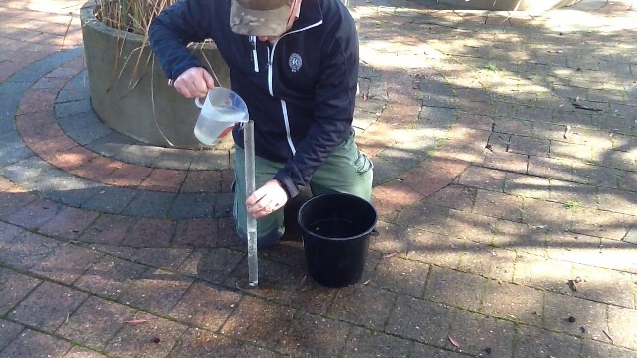 Water turbidity testing instructions